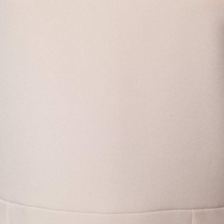 Pre Owned Roksanda Light Pink Bow Sleeve Detail Midi Dress M