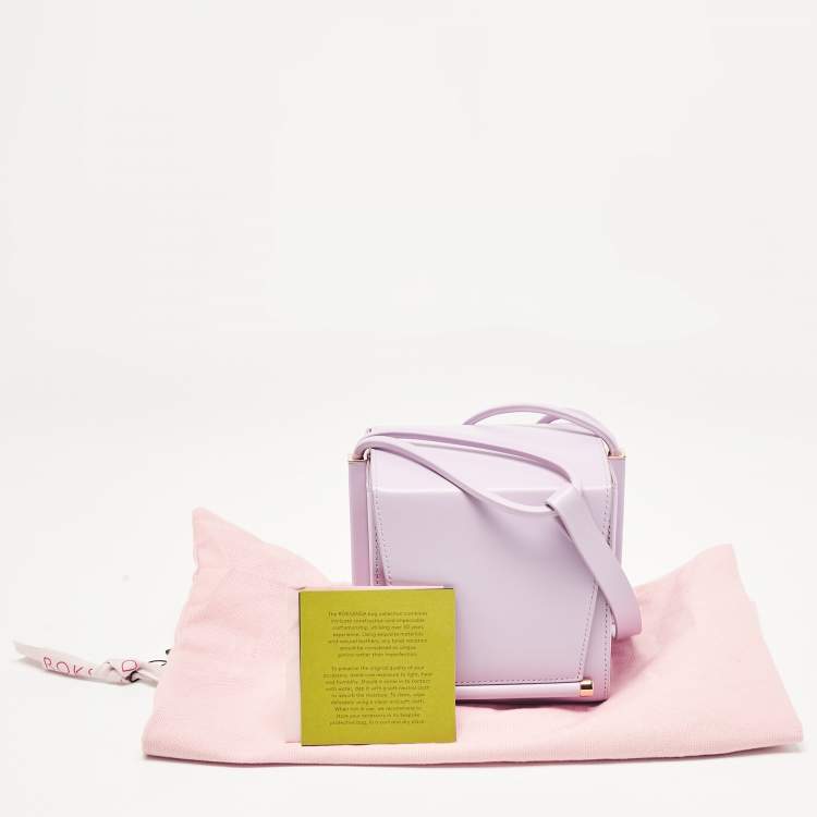 Pre Owned Roksanda Light Purple Leather Box Shoulder Bag