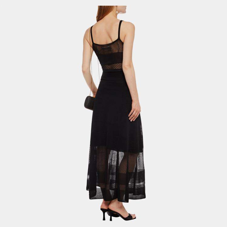 Pre Owned Roland Mouret Viscose Maxi Dress M