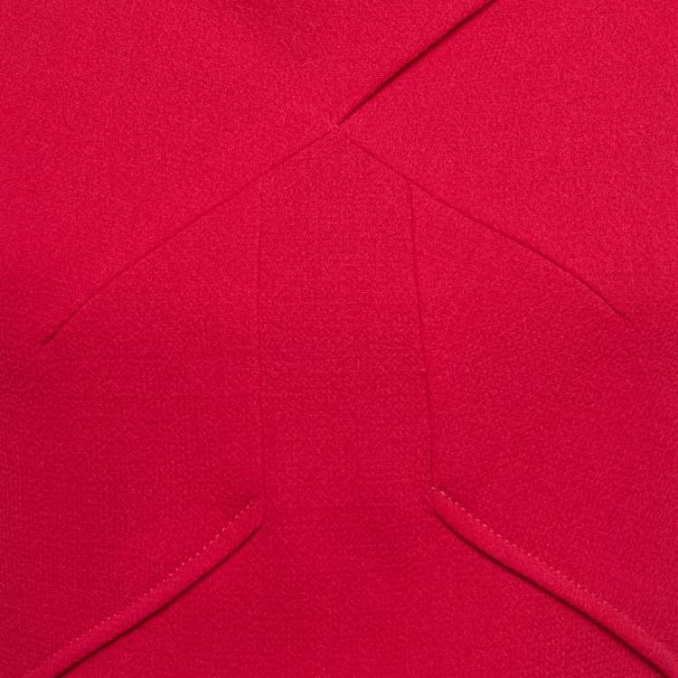 Pre Owned Roland Mouret Pink Wool Top M