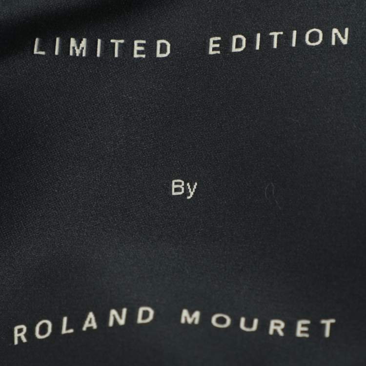 Pre Owned Roland Mouret Light Blue Wool Top and Pants Set M