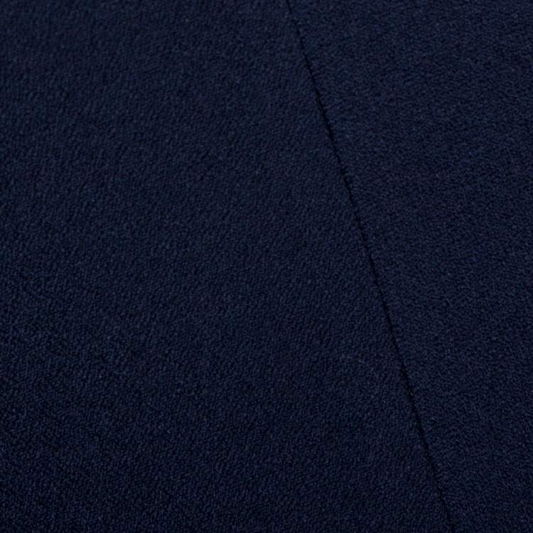 Pre Owned Roland Mouret Navy Blue Wool Crepe Sheath Dress L 
