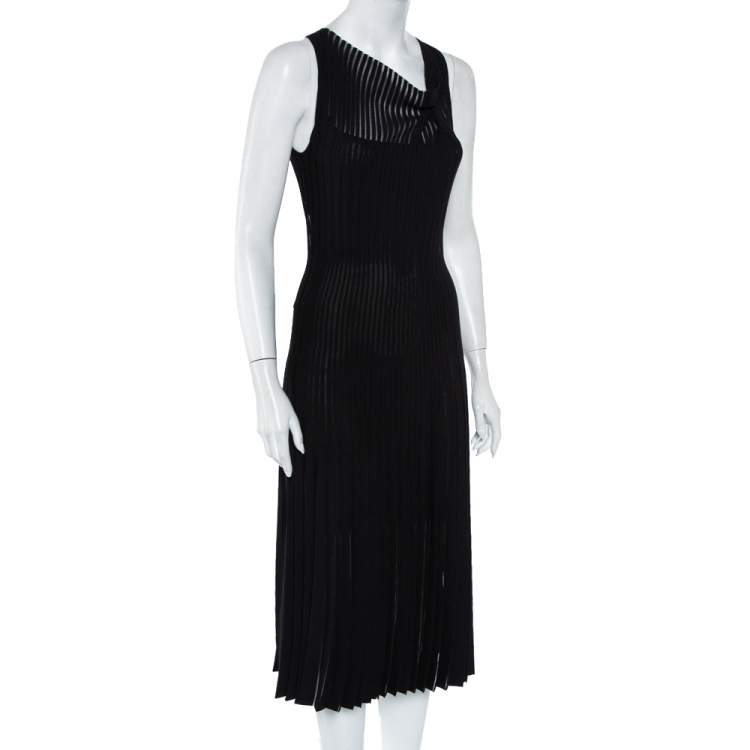 Knit midi dress in black - Roland Mouret