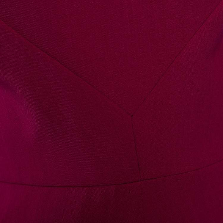 Pre Owned Limited Edition by Roland Mouret Pink Cady Dress L