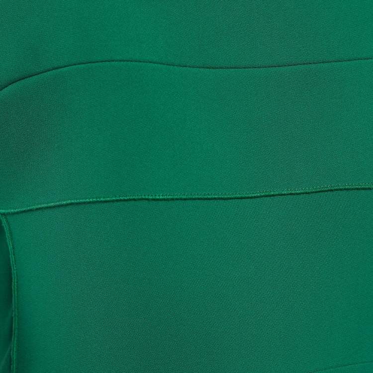 Pre Owned Roland Mouret for Selfridges Limited Edition Green Crepe Cocktail Dress M