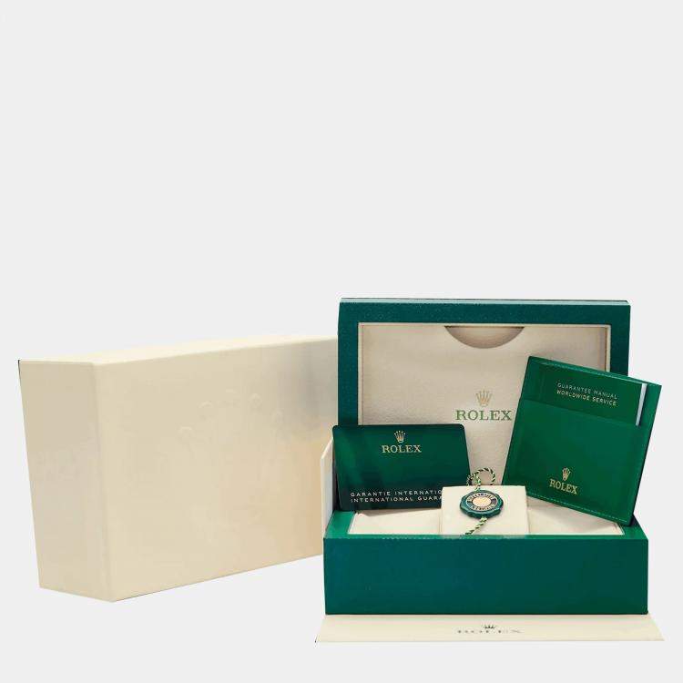 Pre Owned Rolex Datejust 126231 Automatic Black 18K Rose Gold Stainless Steel Women’s Wristwatch 36 mm