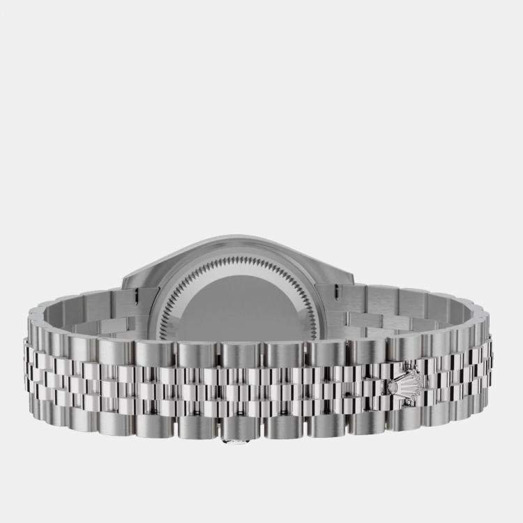 Pre Owned Rolex Datejust 279174-0009 Automatic Mother of Pearl Diamond Stainless Steel Women’s Wristwatch 28 mm