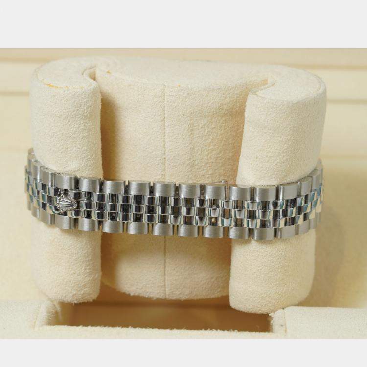 Pre Owned Rolex Datejust 279174-0003 Automatic Pink Diamond Stainless Steel Women’s Wristwatch 28 mm