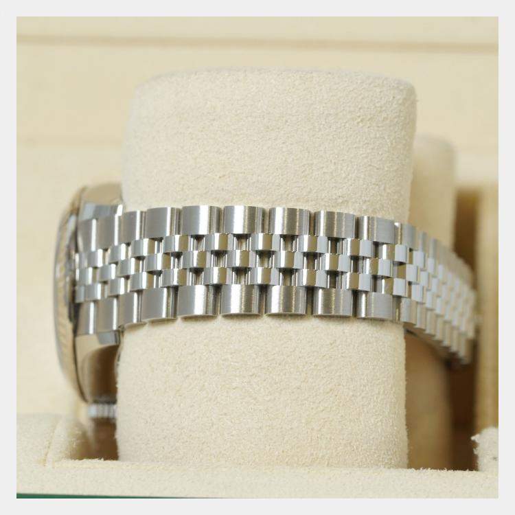 Pre Owned Rolex Datejust 279174-0003 Automatic Pink Diamond Stainless Steel Women’s Wristwatch 28 mm