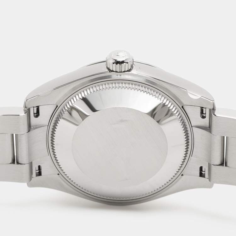 Pre Owned Rolex Pink Oystersteel Oyster Perpetual M277200-0004 Women's Wristwatch 31 mm