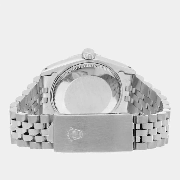 Pre Owned Rolex Datejust 68274 Automatic Steel Stainless Steel Women's Wristwatch 31 mm