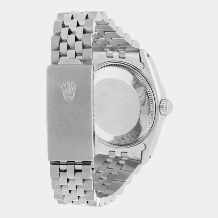 Pre Owned Rolex Datejust 68274 Automatic Steel Stainless Steel Women's Wristwatch 31 mm