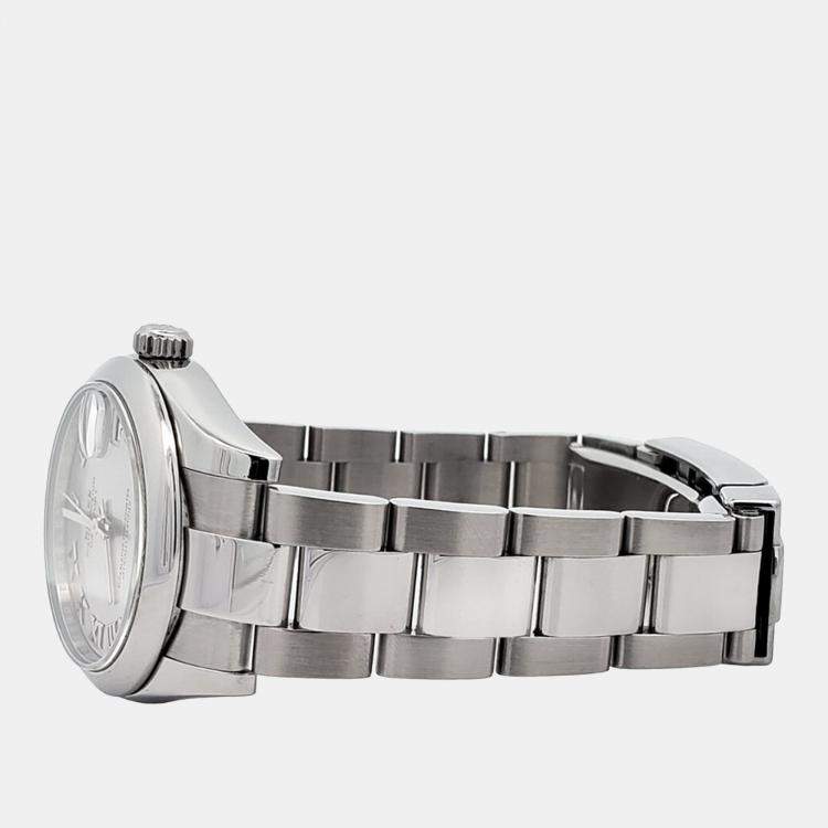 Pre Owned Rolex Datejust 178240 Automatic Silver Stainless Steel Women's Wristwatch 31 mm