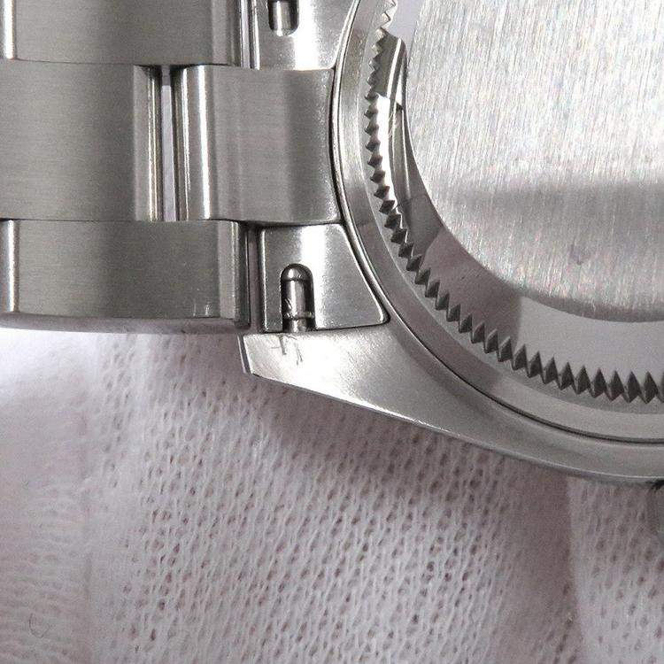 Pre Owned Rolex Datejust 279384RBR Automatic Grey 18k White Gold Stainless Steel Women's Wristwatch 28 mm