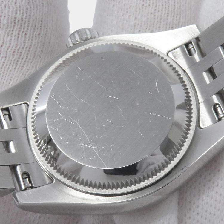 مملوكة مسبقًا Rolex Datejust 179174 Automatic Pink 18k White Gold Stainless Steel Women's Wristwatch 26 mm