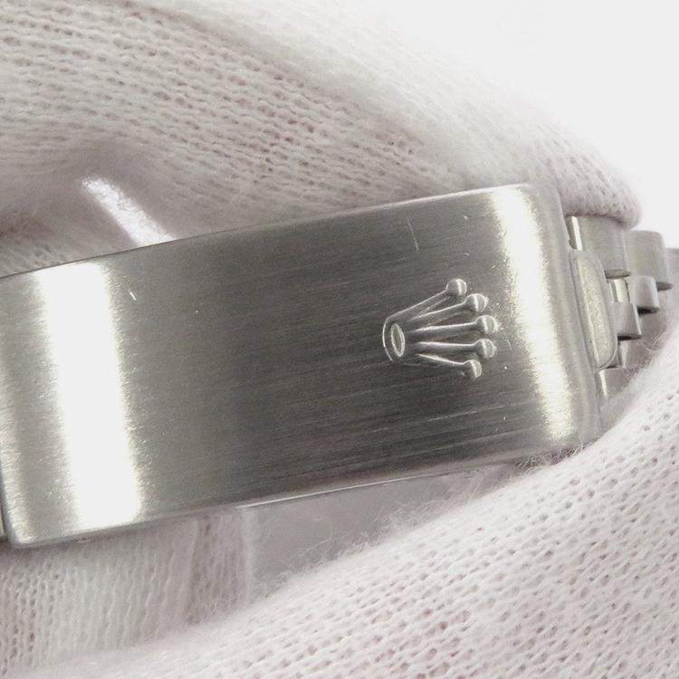 Pre Owned Rolex Datejust 69174 Automatic Silver 18k White Gold Stainless Steel Women's Wristwatch 26 mm