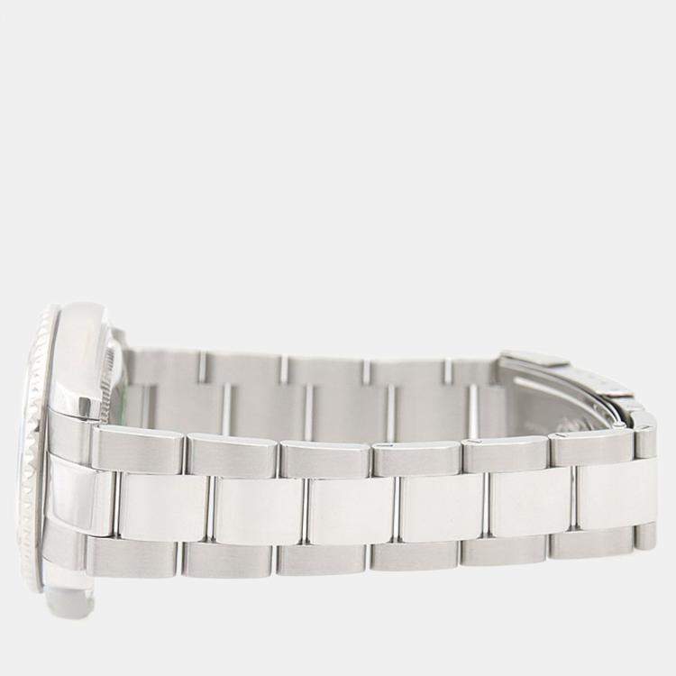 Pre Owned Rolex Yacht-Master 168622 Automatic Grey Stainless Steel Men's Wristwatch 35mm