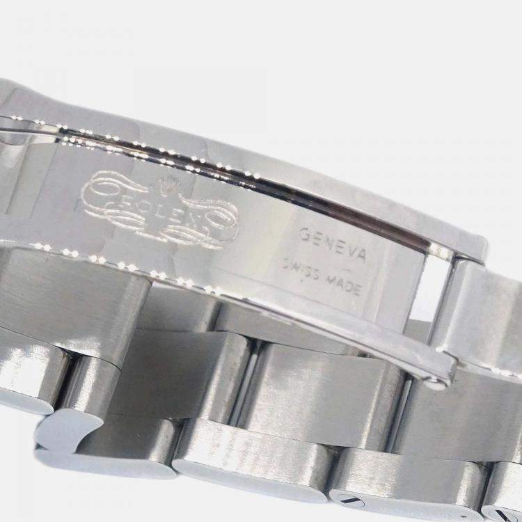 Pre Owned Rolex Datejust 279174 Automatic Black Stainless Steel Women's Wristwatch 28 mm