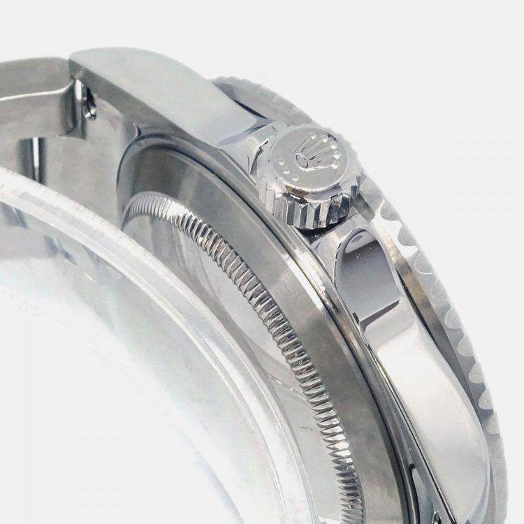 مملوكة مسبقًا Rolex Submariner 16610LV Automatic Black Stainless Steel Women's Wristwatch 40 mm