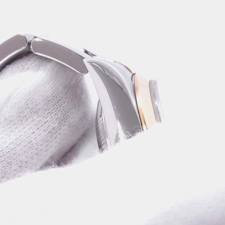 مملوكة مسبقًا Rolex Datejust 69163 Automatic Grey 18k Yellow Gold Stainless Steel Women's Wristwatch 26 mm