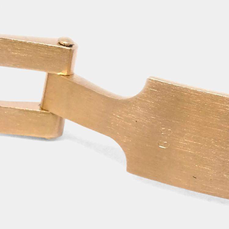 Pre Owned Rolex Cellini 2253 18k Yellow Gold Manual Winding Women's Wristwatch 24 mm