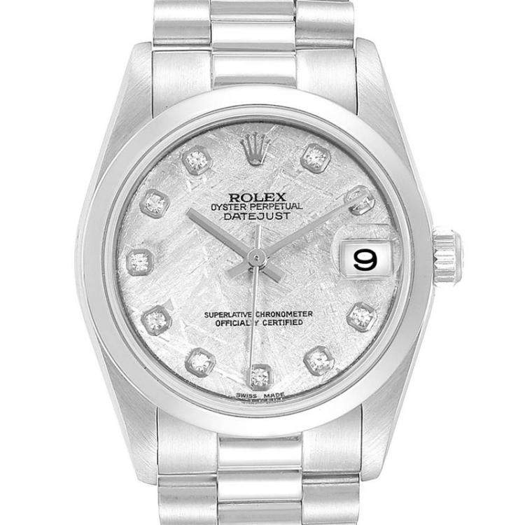 rolex oyster perpetual datejust f714983