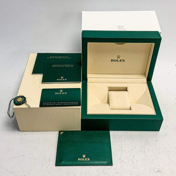 Pre Owned Rolex Silver Stainless Steel Oyster Perpetual 277200 Automatic Men's Wristwatch 31 MM