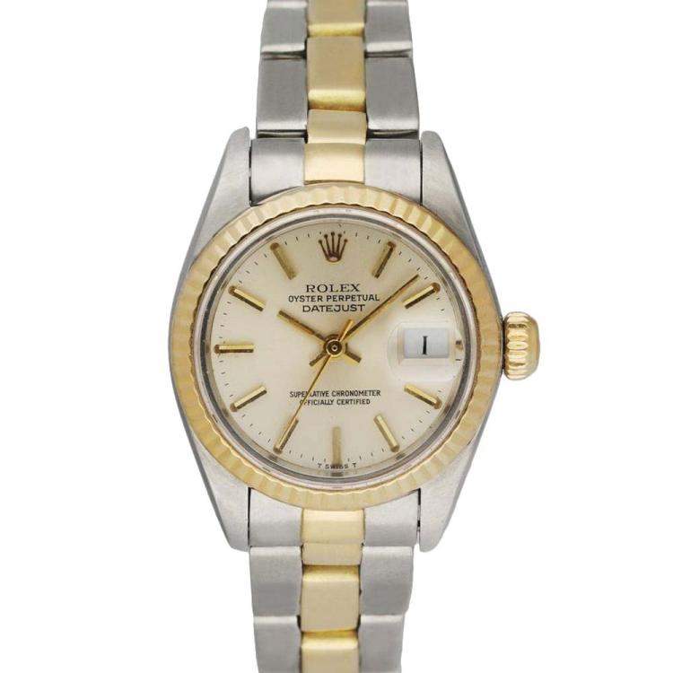 rolex datejust 69173 women's watch