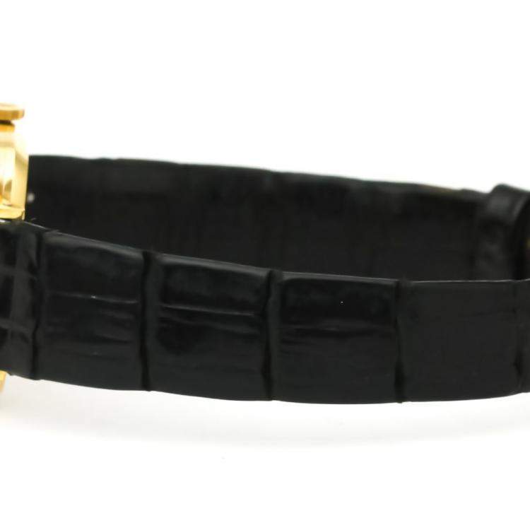 Pre Owned Rolex Champagne 18K Yellow Gold Cellini 4082 Women's Wristwatch 24 MM