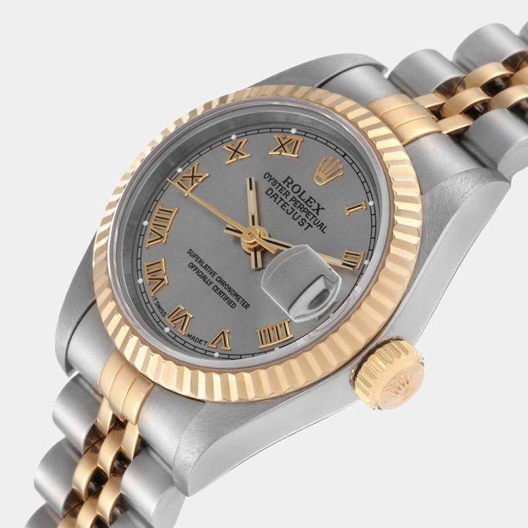 Rolex Datejust 69173 26mm 18K Yellow Gold Stainless Steel Jubilee