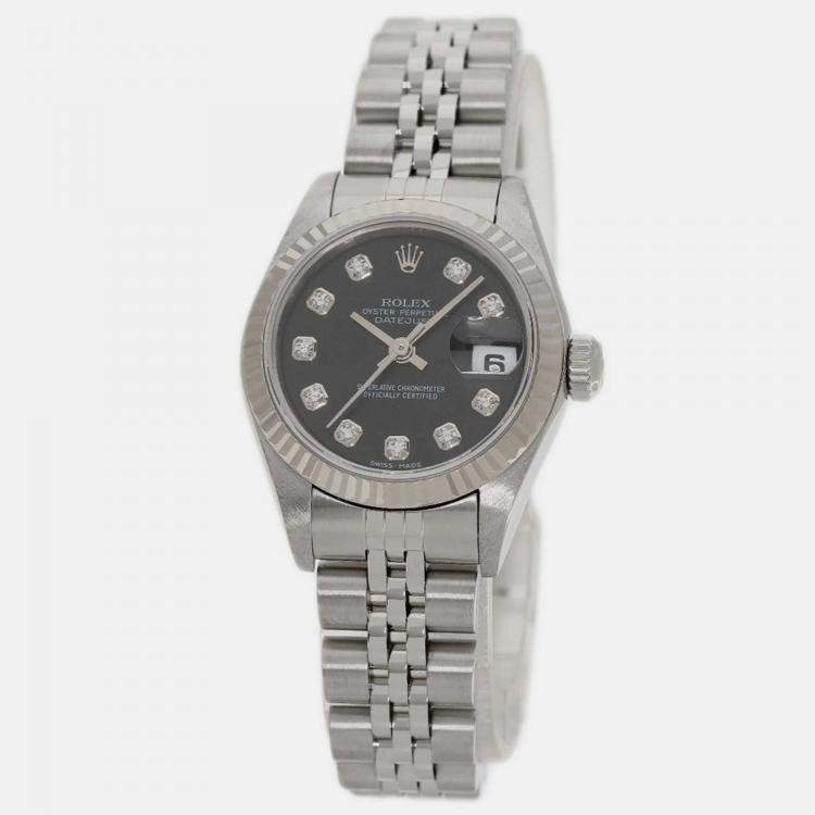 Rolex 79174 hotsell diamond datejust