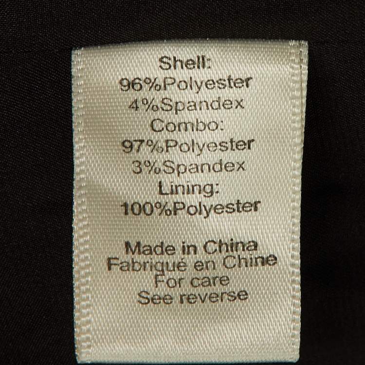 Pre Owned Ronny Kobo Black Crepe Andrea Off-The-Shoulder Mini Dress M