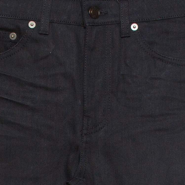 Pre Owned Saint Laurent Paris Black Denim Skinny Jeans S