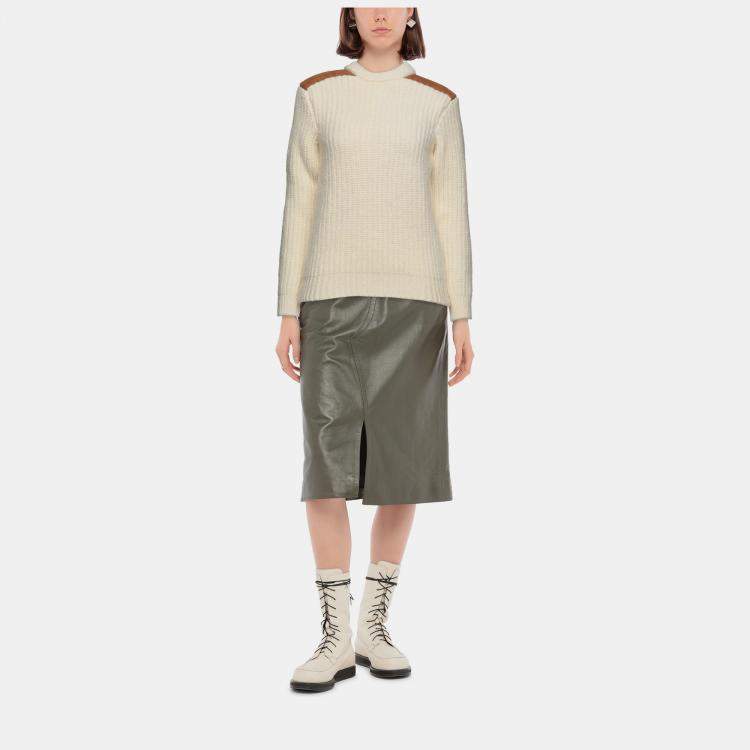 Pre Owned Saint Laurent Wool Sweaters S