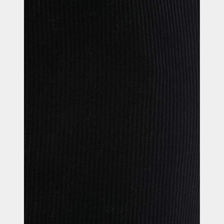 Pre Owned Saint Laurent Black Corduroy Pants L (FR 40)