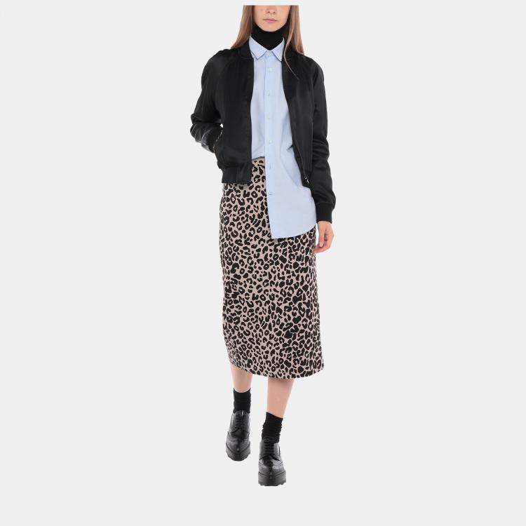 Pre Owned Saint Laurent Paris Black Satin Embellished Jacket M (FR 40)