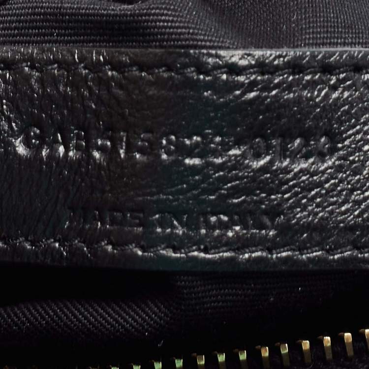 Pre Owned Saint Laurent Brown Leather Medium Jamie Shoulder Bag