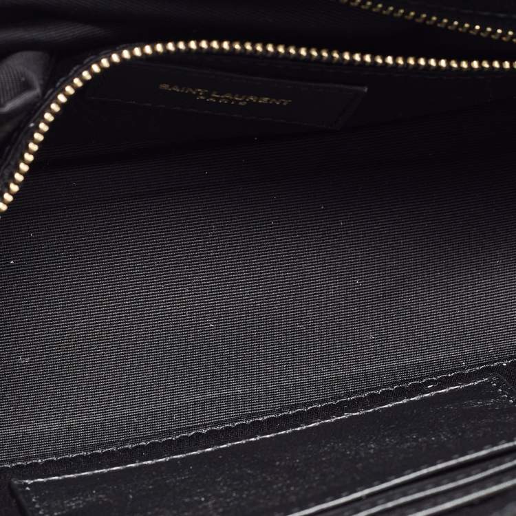 Pre Owned Saint Laurent Brown Leather Medium Jamie Shoulder Bag