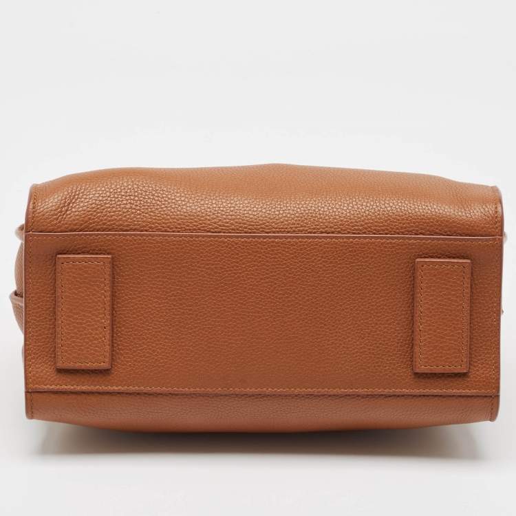 Pre Owned Saint Laurent Brown Leather Baby Classic Sac De Jour Tote