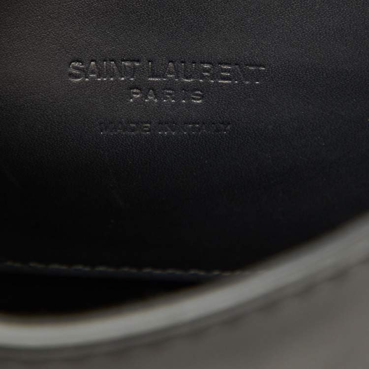 Pre Owned Saint Laurent Black Leather Small Kaia Shoulder Bag