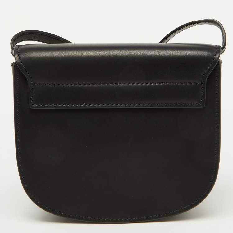 Pre Owned Saint Laurent Black Leather Small Kaia Shoulder Bag