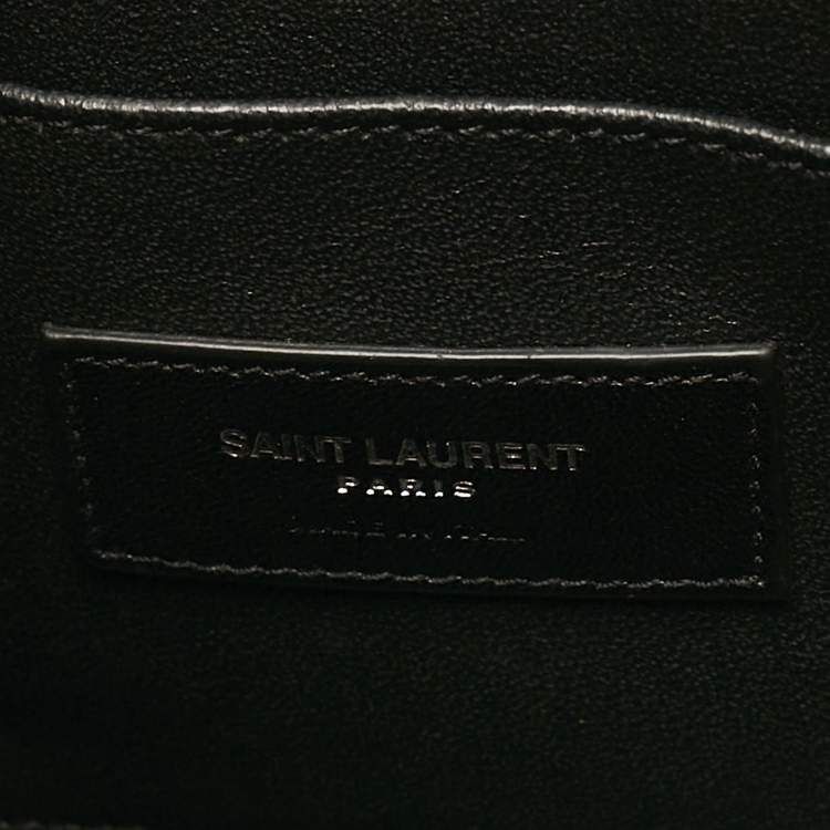 Pre Owned Saint Laurent Red Croc Embossed Leather Baby Classic Sac De Jour Tote