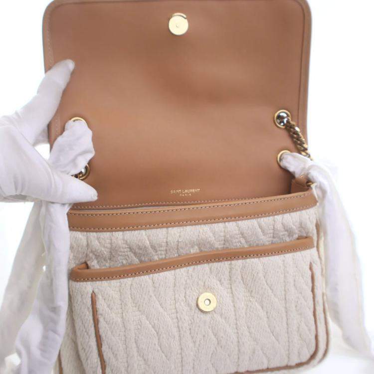 Pre Owned Saint Laurent Baby Knit Niki Bag