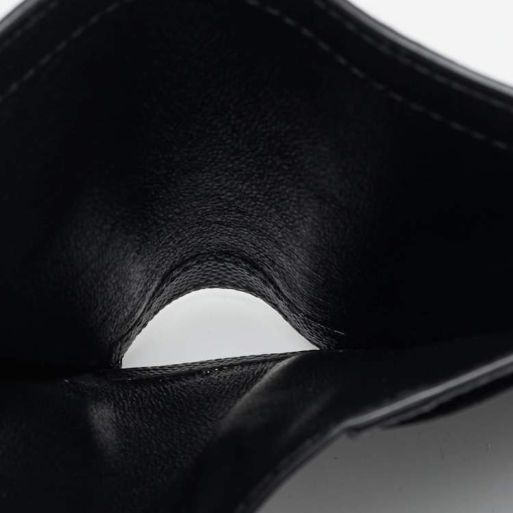 مملوكة مسبقًا Saint Laurent Black Leather Bifold Wallet