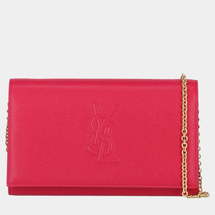 Ysl pink shoulder discount bag