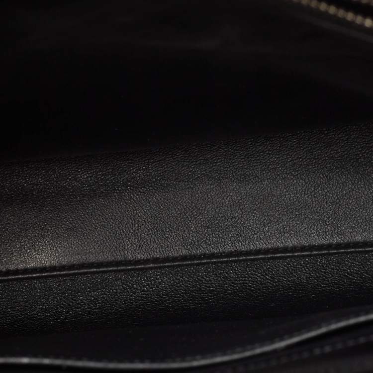 Pre Owned Saint Laurent Black Patent Leather Small Classic Sac De Jour Tote
