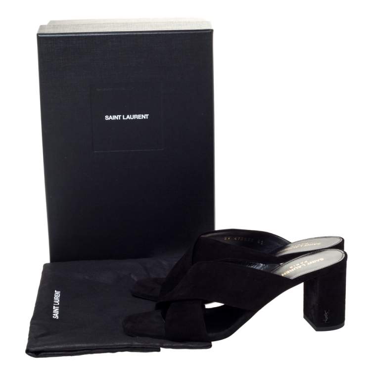 saint laurent loulou mule