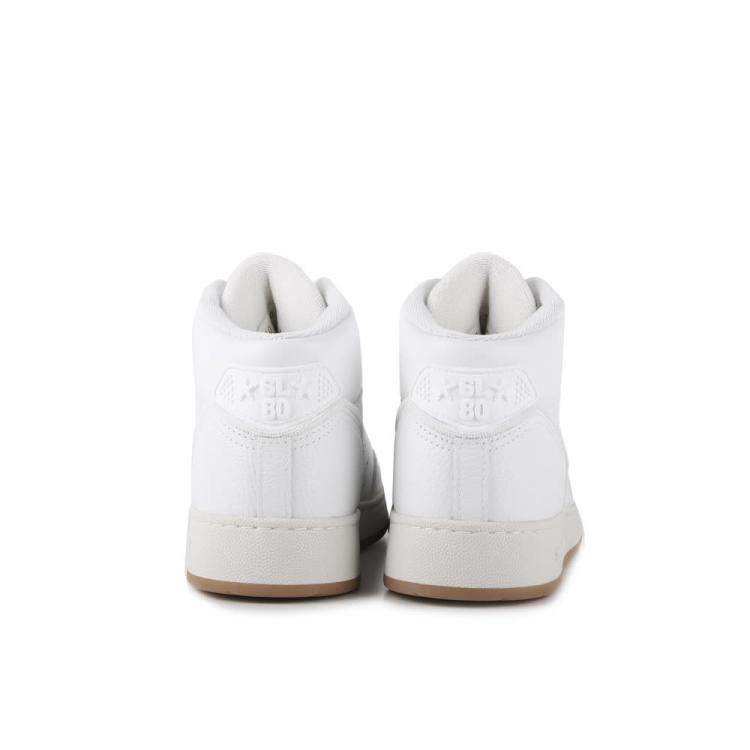 Pre Owned Saint Laurent Paris White SL24 Mid Top Sneaker Size EU 38.5
