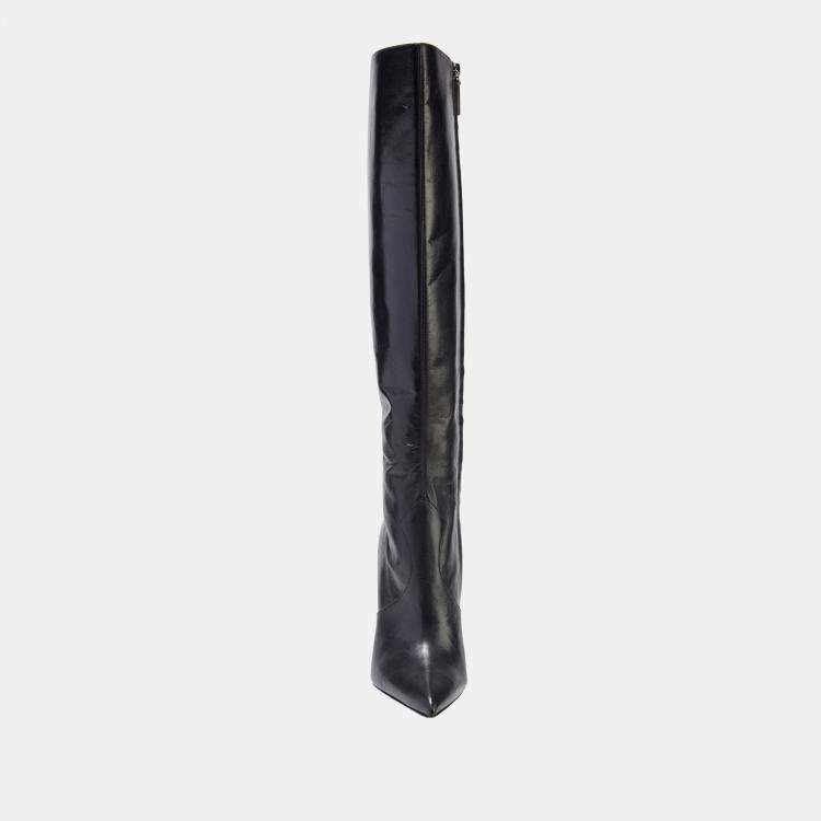 Pre Owned Saint Laurent Leather Boots 37