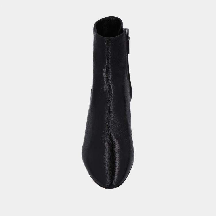 Pre Owned Saint Laurent Leather Ankle Boots Size 38